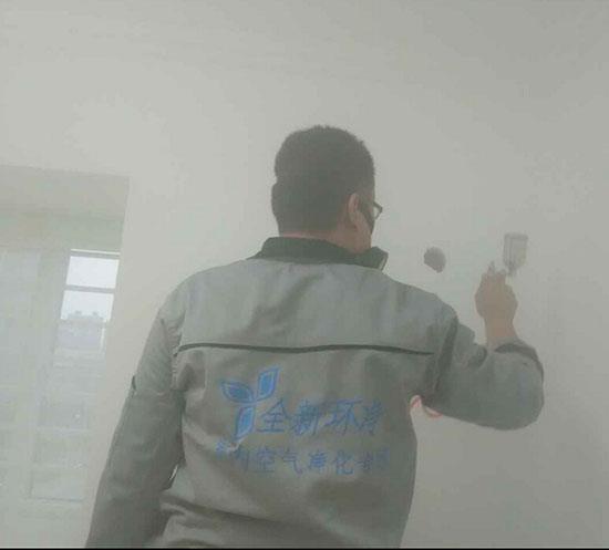 美的翰城施工治理现场